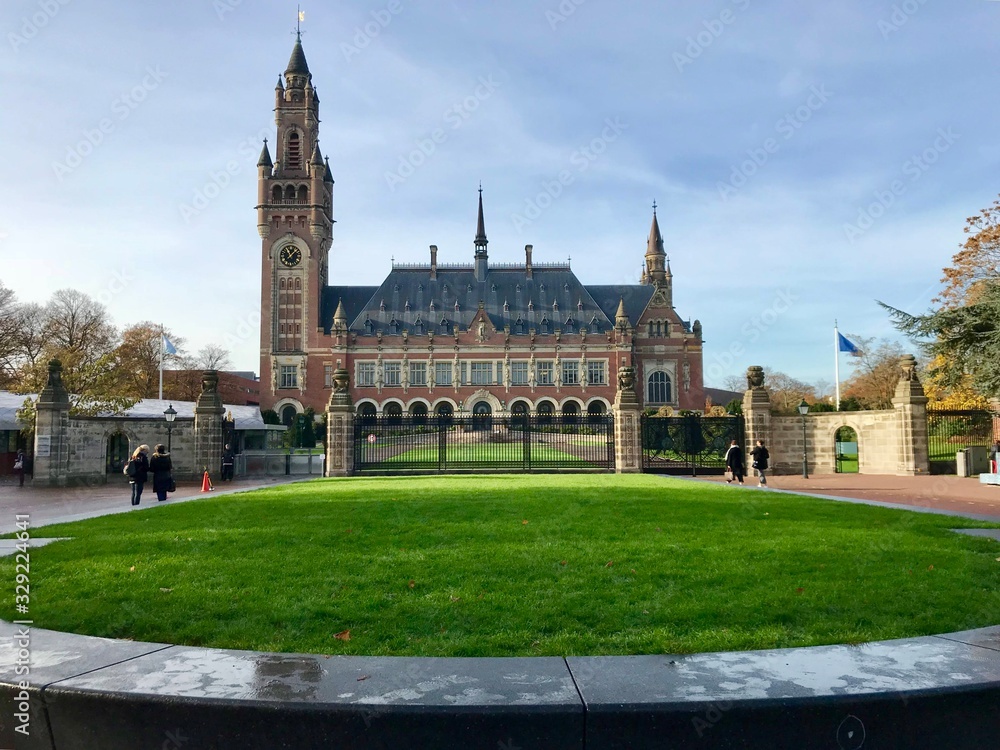 Obraz premium Peace Palace at The Hague