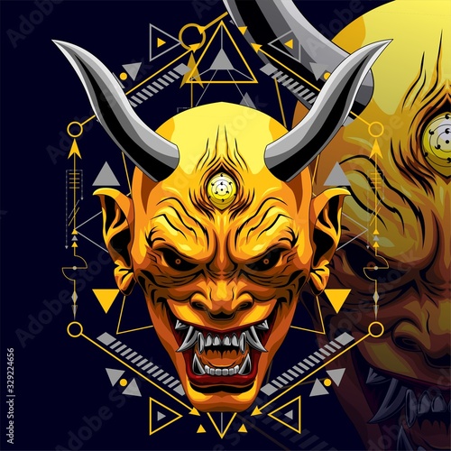 KING DEVIL DESIGN GEOMTRIC