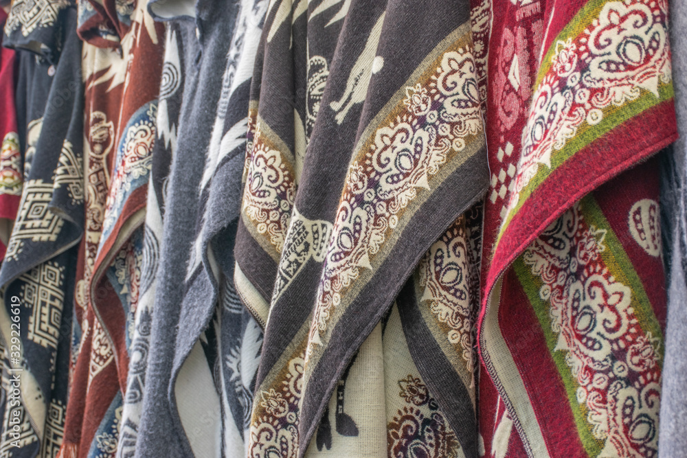 colorful patterns ruanas colorful patterns ruanas