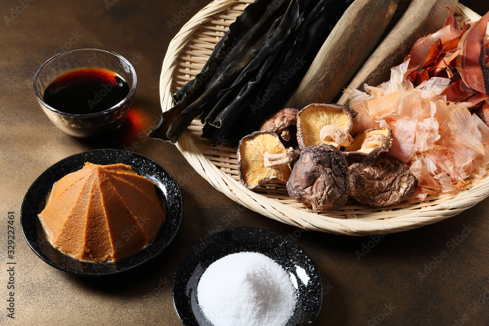 だしの食材 Stock Photo Adobe Stock