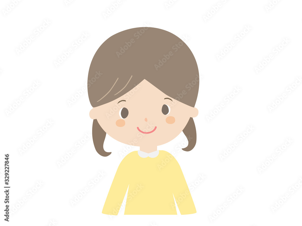 Smiling girl Smiling girl