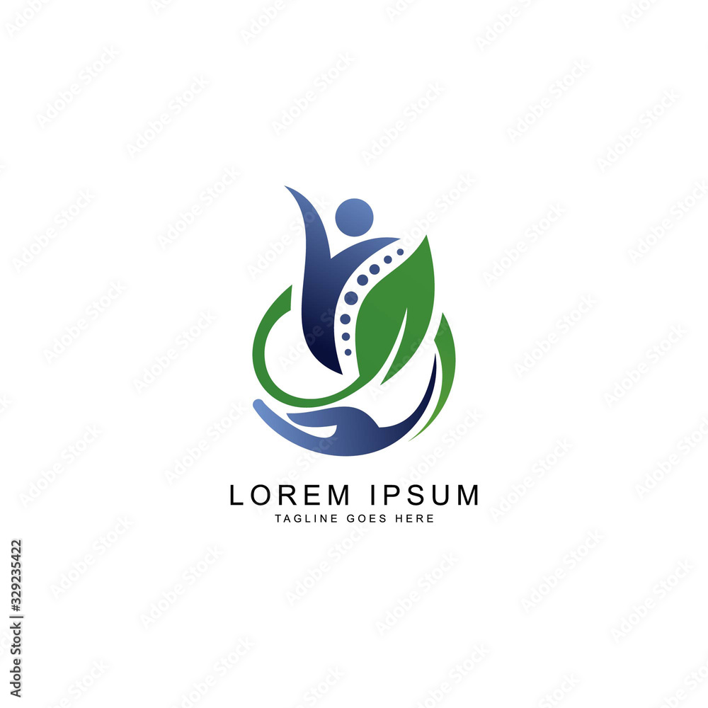 leaf people logo template leaf people logo template