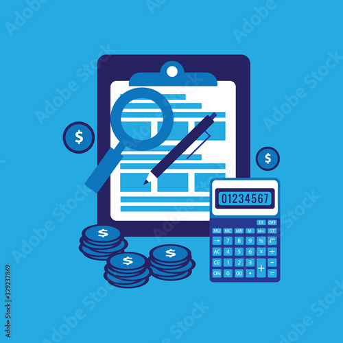 Financial analysis, accounting, business audit concepts.