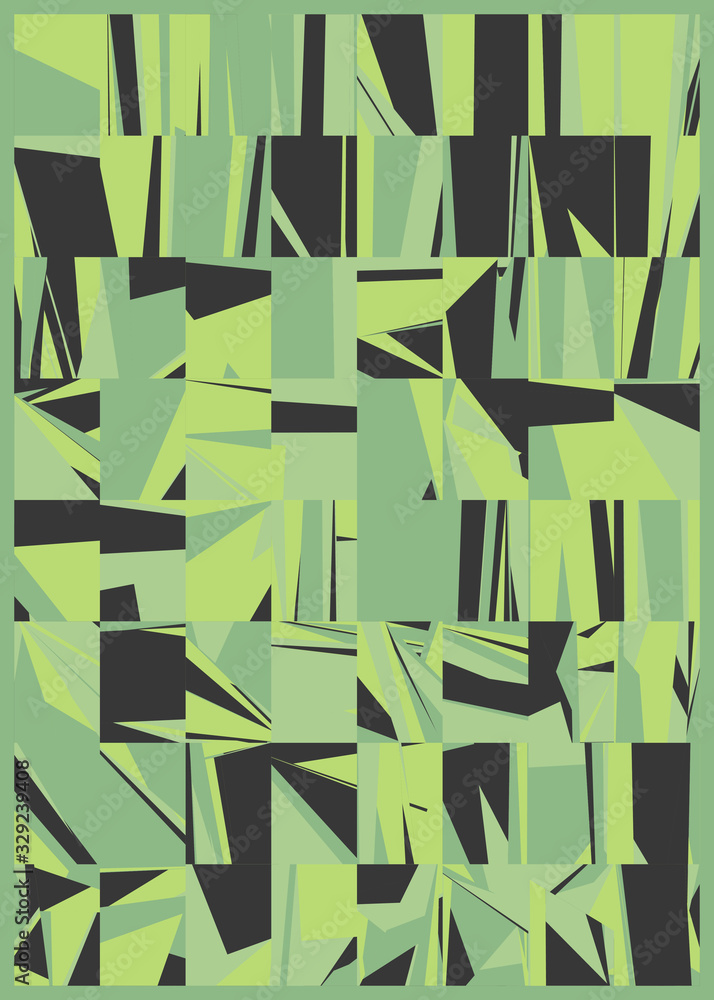Abstract Random Color Polygones Generative Art background illustration Abstract Random Color Polygones Generative Art background illustration