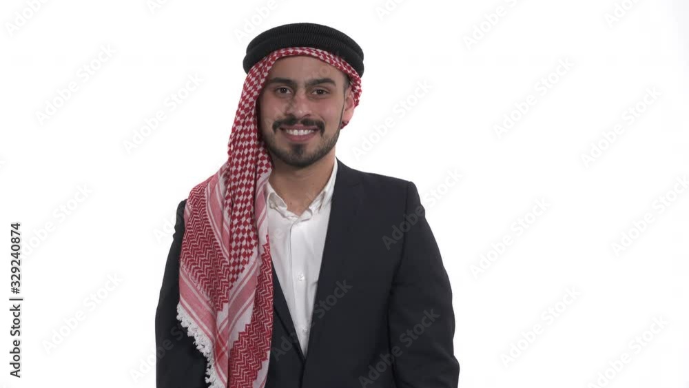 Close-up portrait of a young cheerful happy man pointing with index fingers to the camera and to you. Hand sign, confident gesture. Isolated, on white background Close-up portrait of a young cheerful happy man pointing with index fingers to the camera and to you. Hand sign, confident gesture. Isolated, on white background