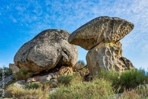 Los Barruecos Natural Monument, Malpartida de Caceres, Extremadura, Spain.