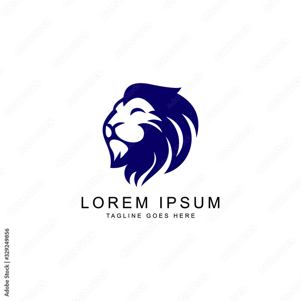 Fototapeta premium lion logo template