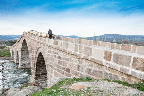 Hudavendigar bridge, Assos canakkale photo