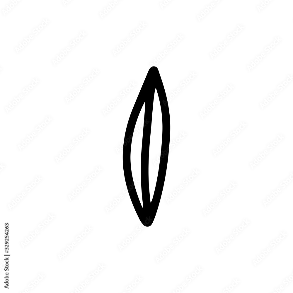 Sign herbal Twig leaves. Floral sprig. Spring flower, buttons isolated on white background. Doodle outline vector illustration Sign herbal Twig leaves. Floral sprig. Spring flower, buttons isolated on white background. Doodle outline vector illustration