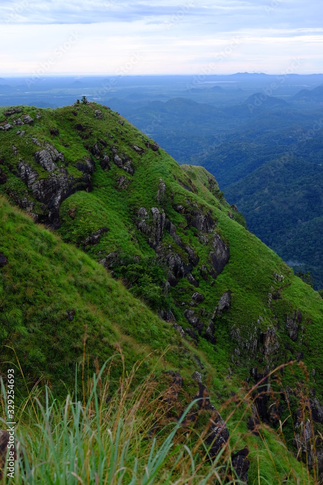 mountain little Adam's peak in Sri Lanka