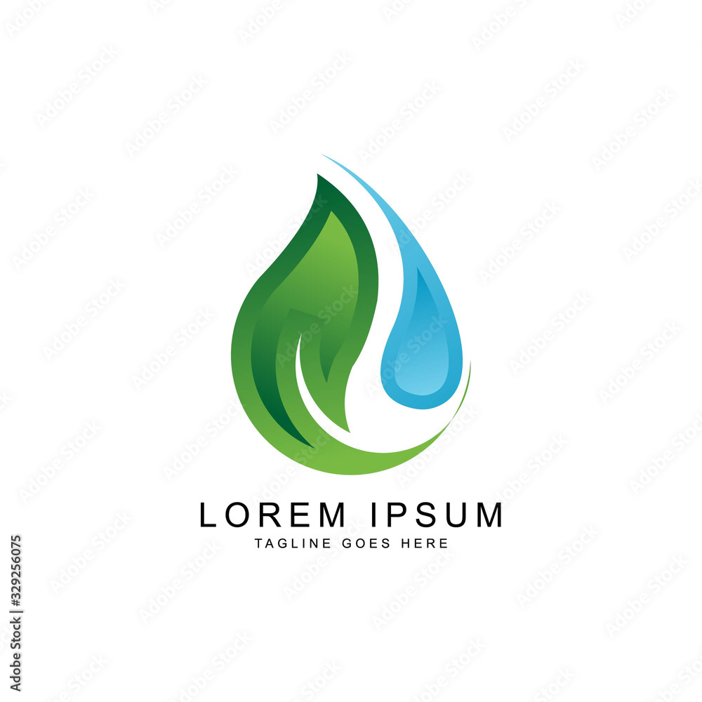 leaf logo template leaf logo template