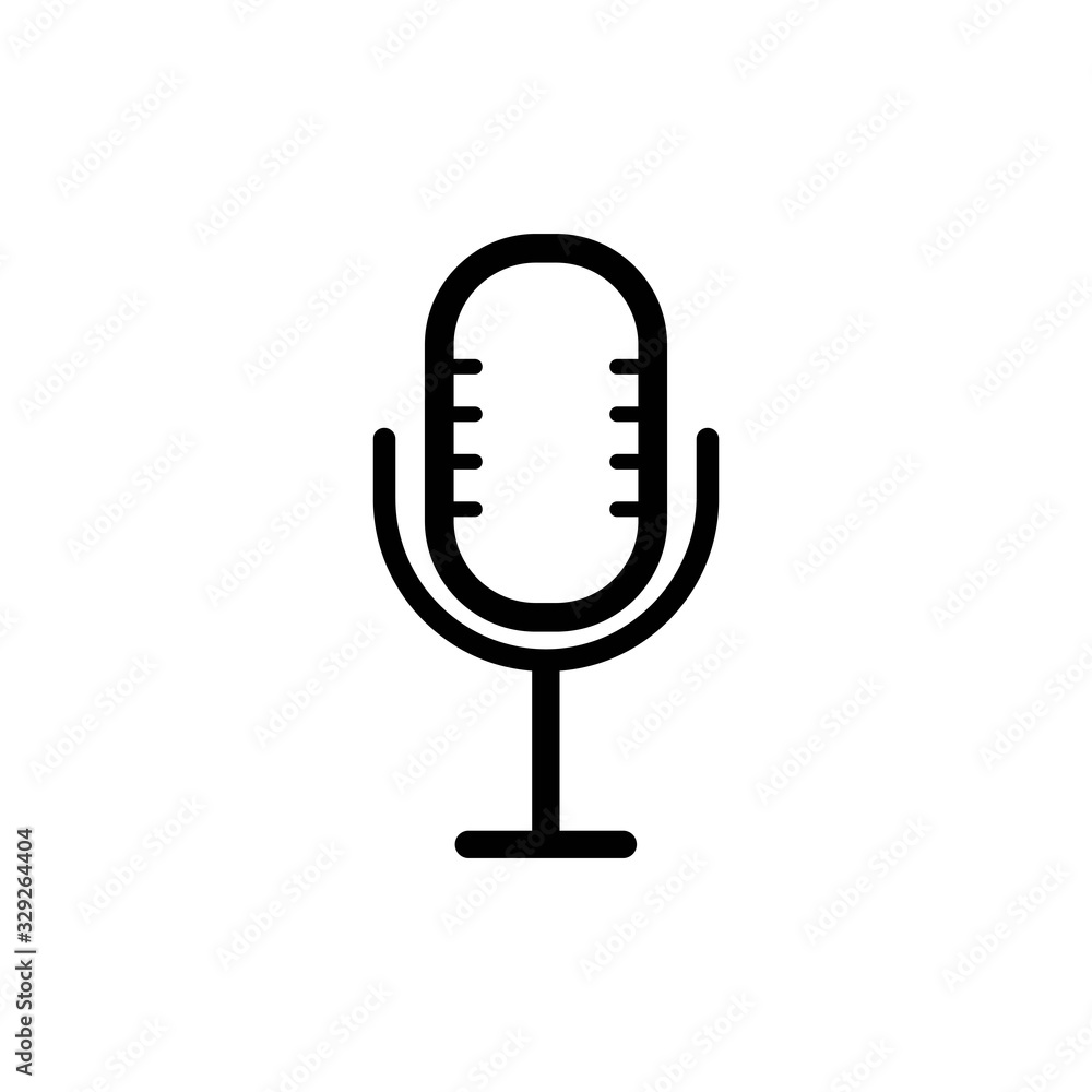 microphone icon vector microphone icon vector
