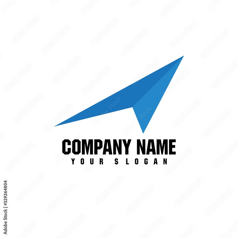 Arrow ilustration logo Arrow ilustration logo