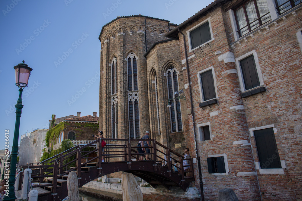 Fototapeta premium historic buildings in venice