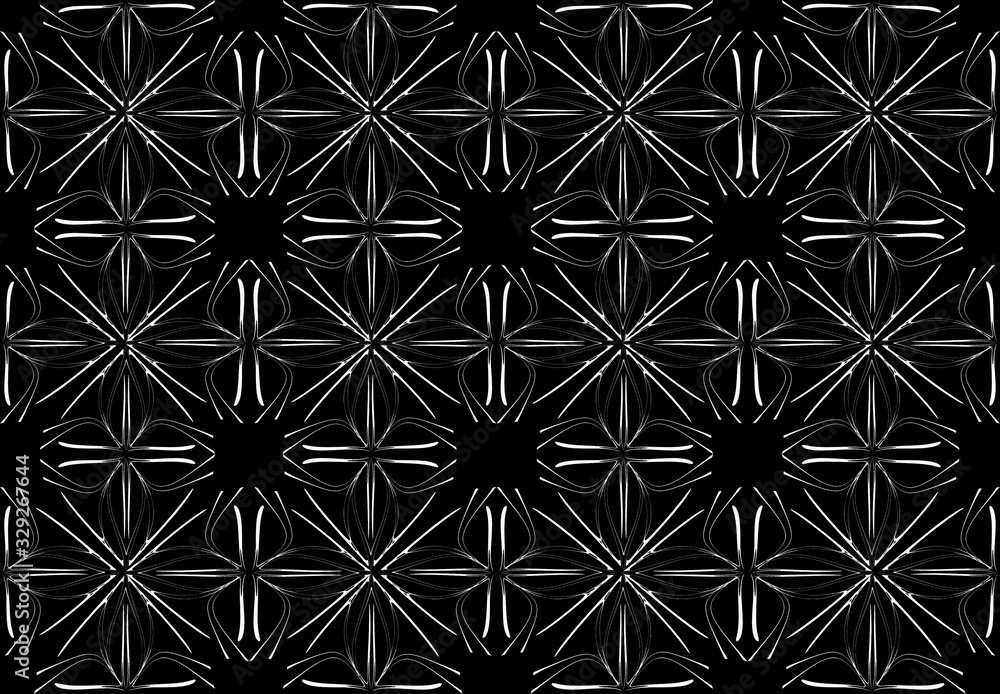 Seamless pattern design with floral background elements, beautiful ornaments Seamless pattern design with floral background elements, beautiful ornaments