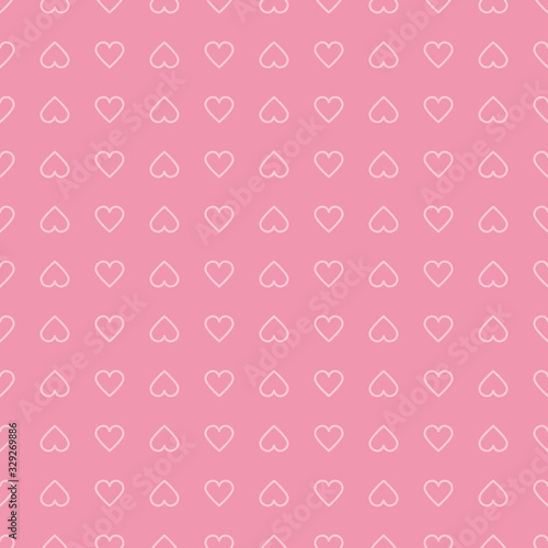 Abstract background texture. Dot and heart shape seamless pattern. Vector illustration polka style, minimalism wallpaper, flyer, cover, design. Bubble circle geometric ornament, decorative element