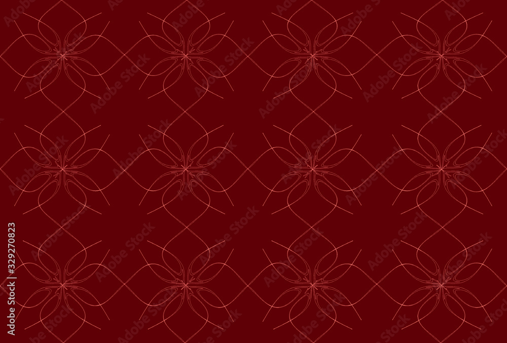 Fototapeta premium Seamless pattern design with floral background elements, beautiful ornaments