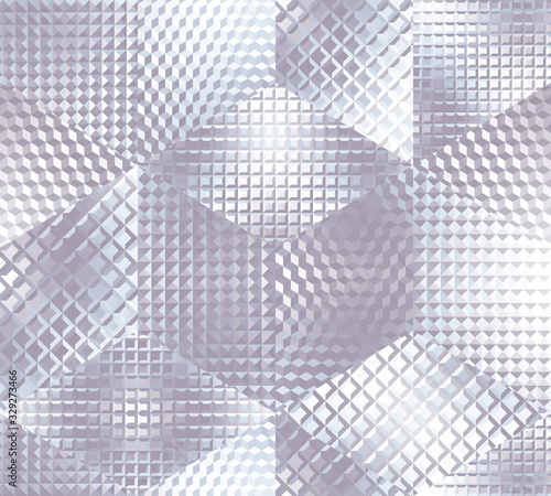 Geometric abstract pattern in low poly style.