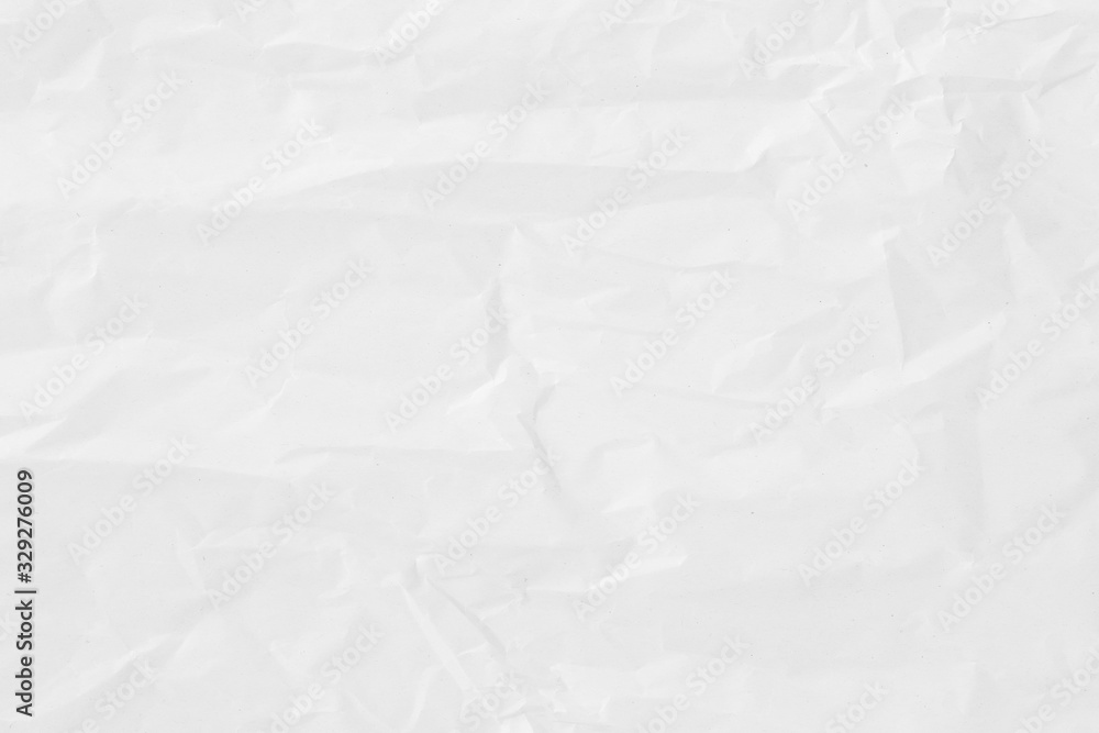 Obraz premium crumpled white paper background