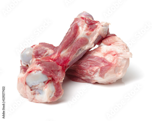 Billede på lærred Pig Bone Used For Cooking Soup Base