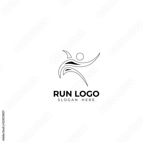 Run Logo Template