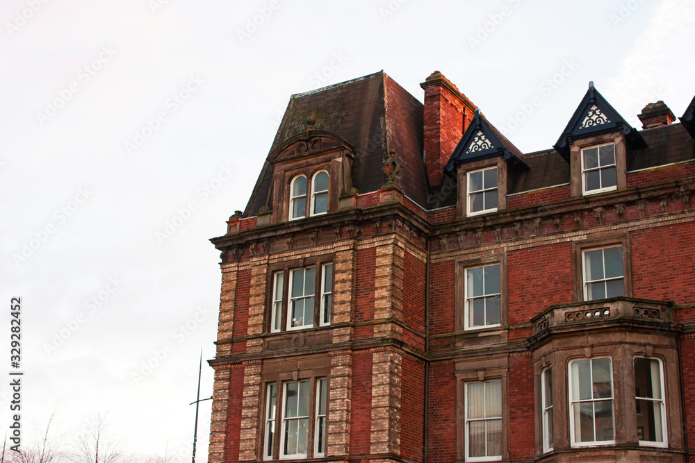 Fototapeta premium old city architecture england uk europe city