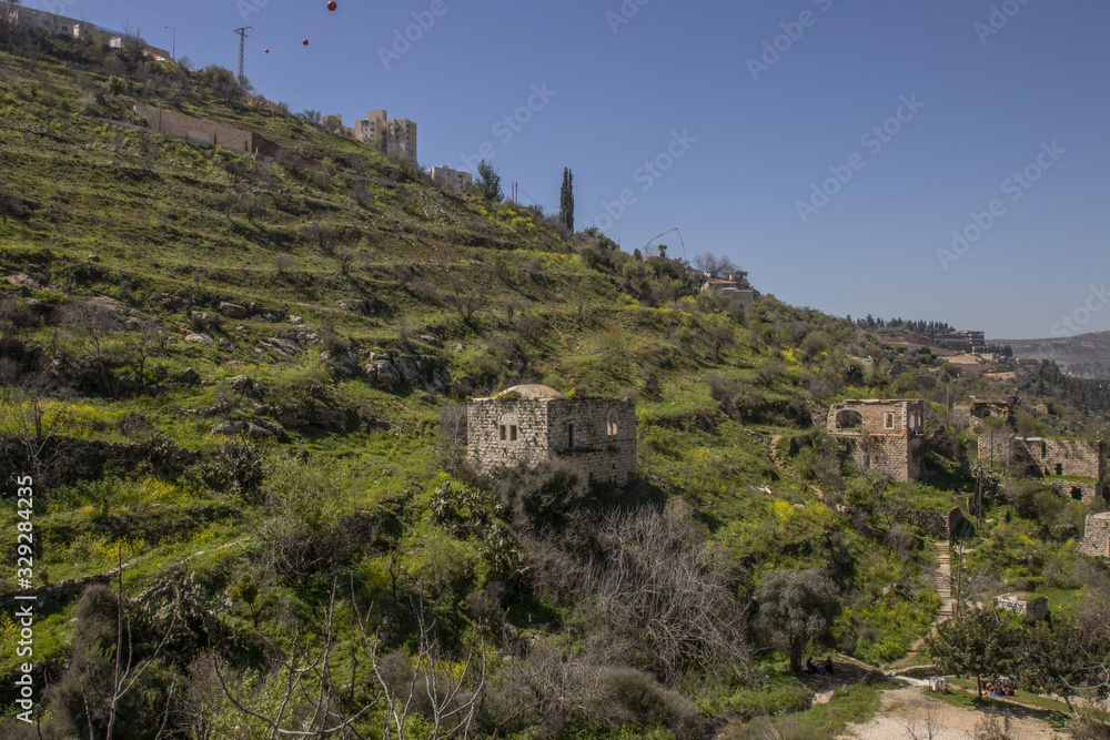 Lifta is the last remaining Palestinian village