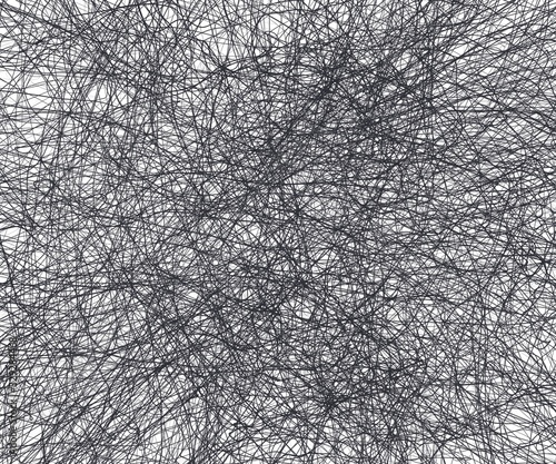 Hand drawn chaos scrawls. Random chaotic pattern. Abstract artwork. 