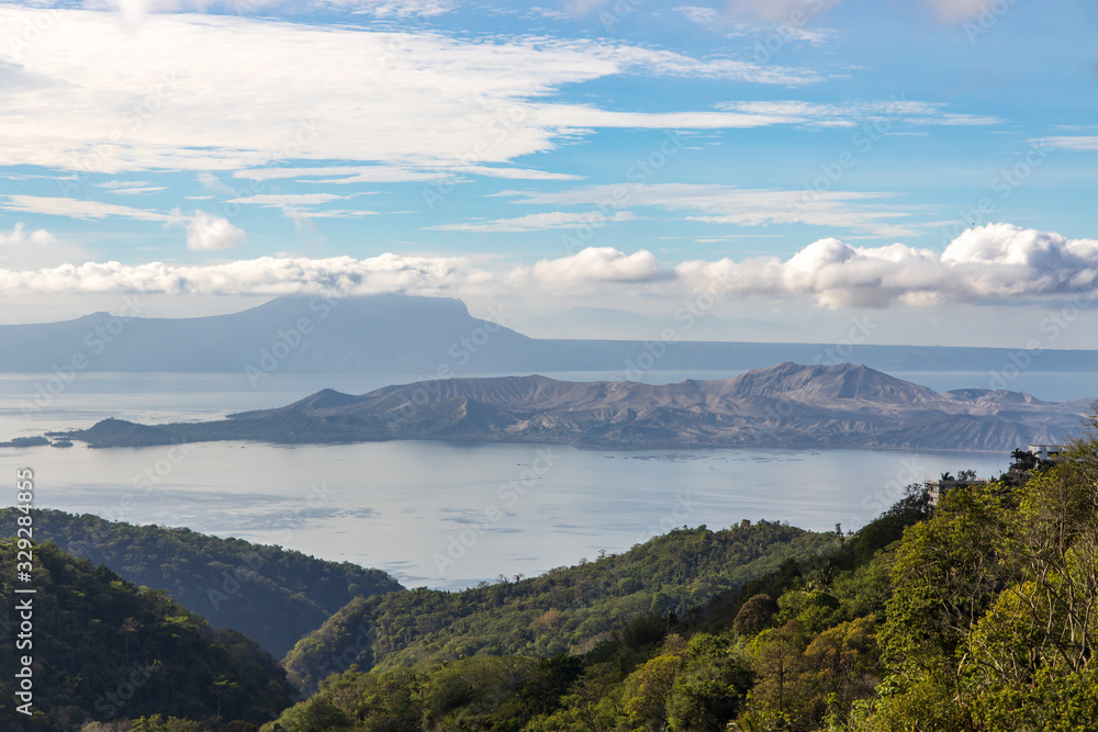 Fototapeta premium Beautiful landscape at Taal Volcano, Tagaytay