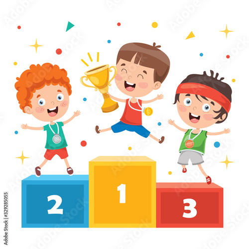 Little Kids At Ceremony