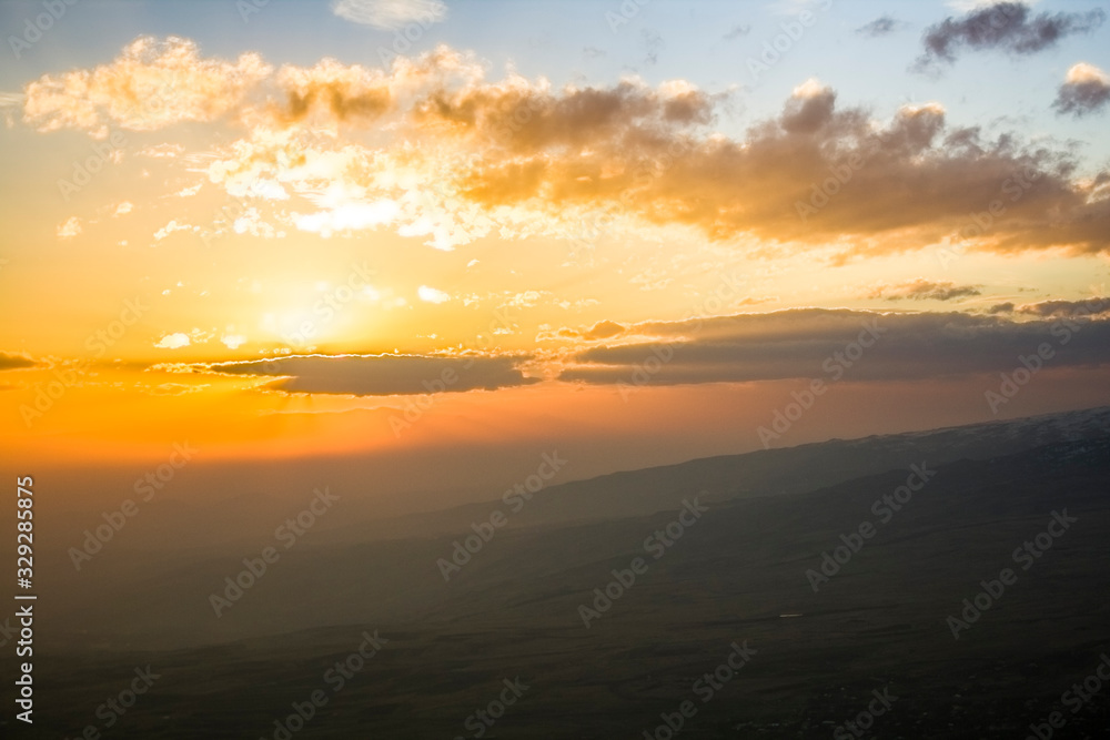 beautiful view from Mount Ara