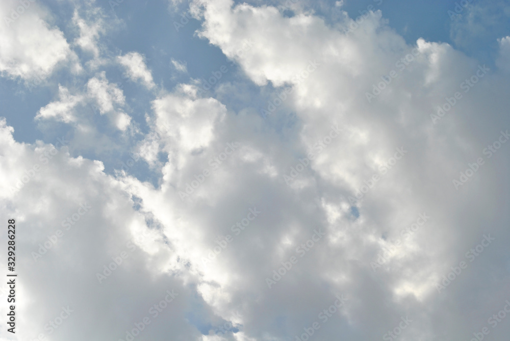 Cloudy nice sky at midday with sun bright Cloudy nice sky at midday with sun bright