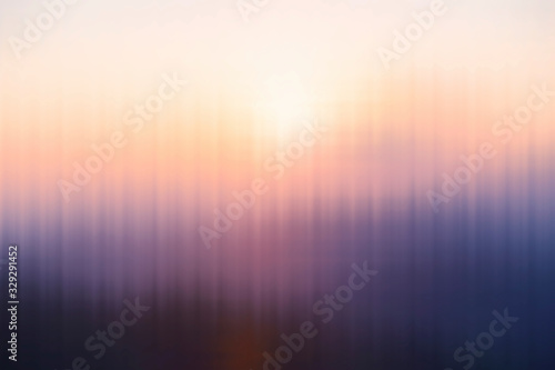 Yellow wave effect background with blue color. Abstract of the orange background with sunlight.