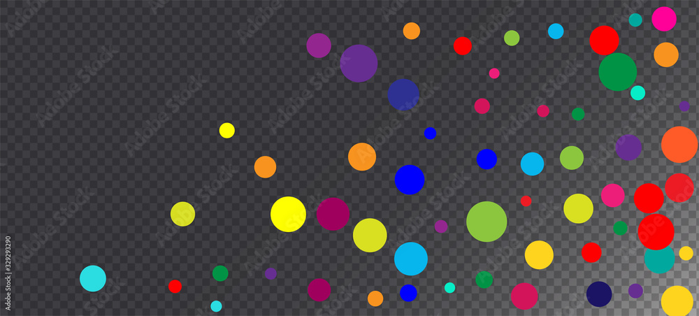 Rainbow Confetti Hipster Vector Background. Rainbow Confetti Hipster Vector Background.
