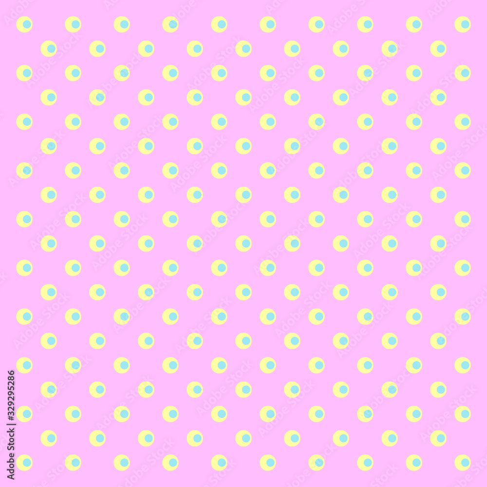 Polka dot seamless pattern. White dots on pink background. Good for design of wrapping paper, wedding invitation and greeting cards Polka dot seamless pattern. White dots on pink background. Good for design of wrapping paper, wedding invitation and greeting cards