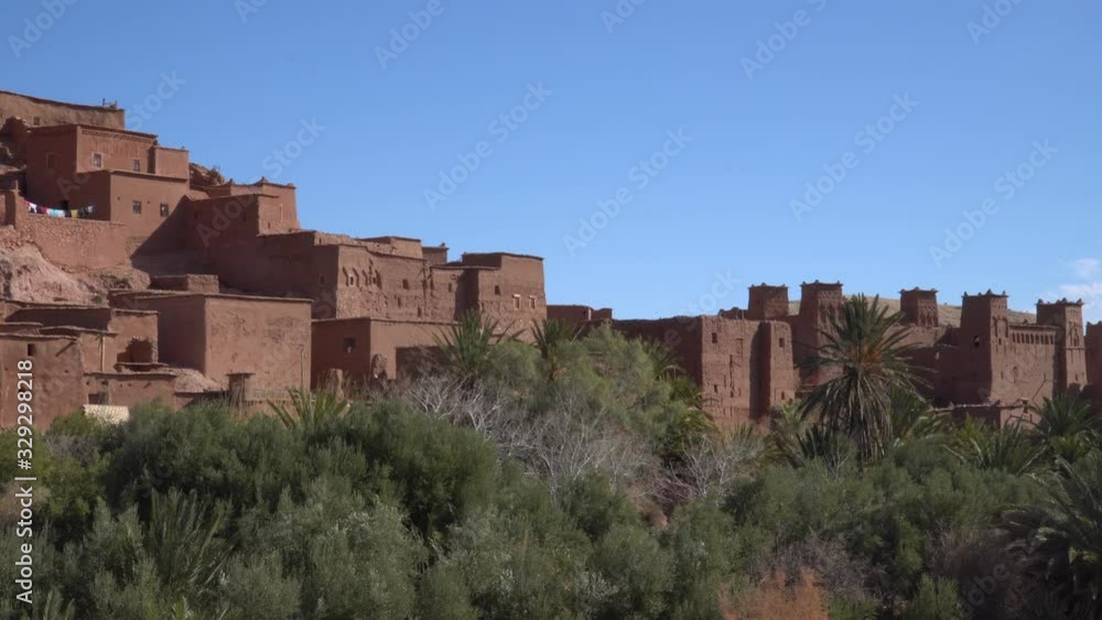 view of the Kasbah of Ait Ben Haddou - Morocco view of the Kasbah of Ait Ben Haddou - Morocco