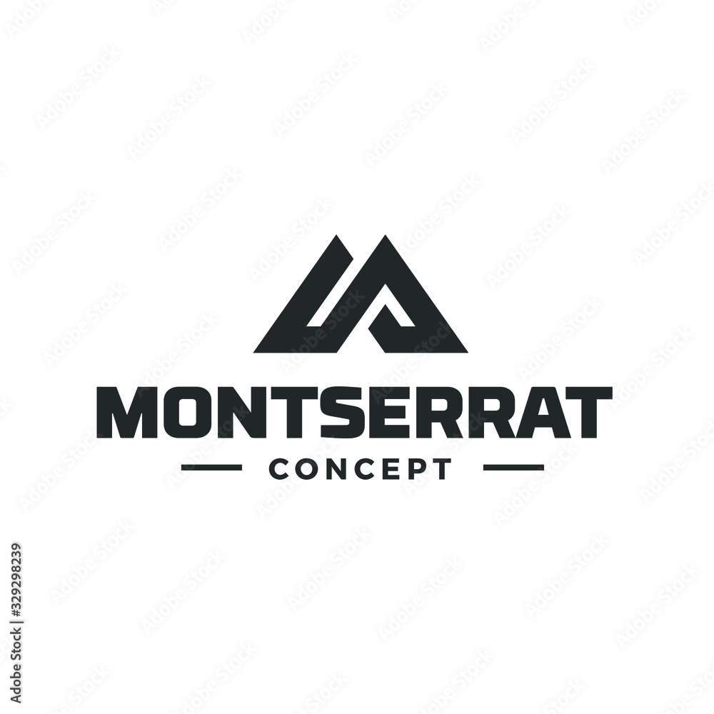 M Letter Logo Lettermark Monogram - Typeface Type Emblem Character Trademark