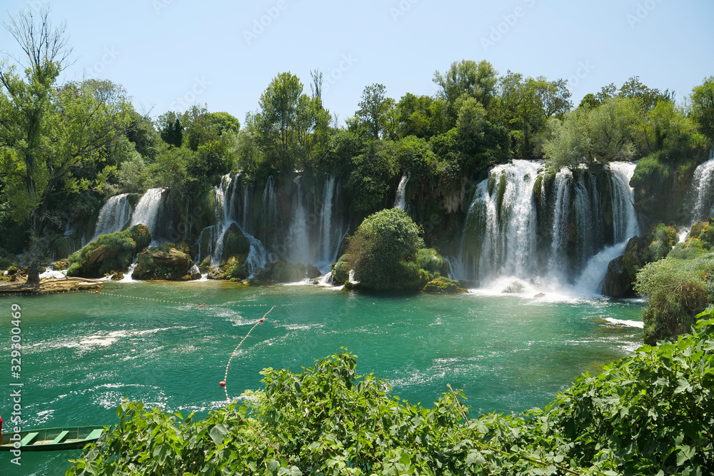 Fototapeta premium Wodospad Kravica, Bośnia i Hercegowina