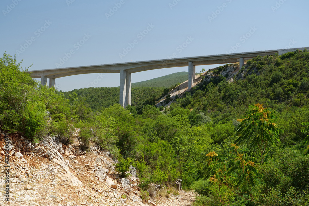 Bridge near Kravica waterfall, Bosnia and Herzegovina