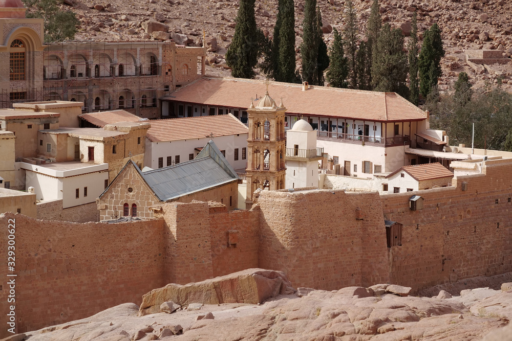 Fototapeta premium Saint Catherines Monastery in Sinai peninsula in Egypt