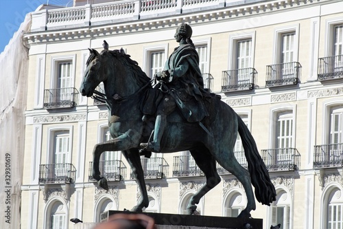 Estatua del rey Carlos III de España, Madrid