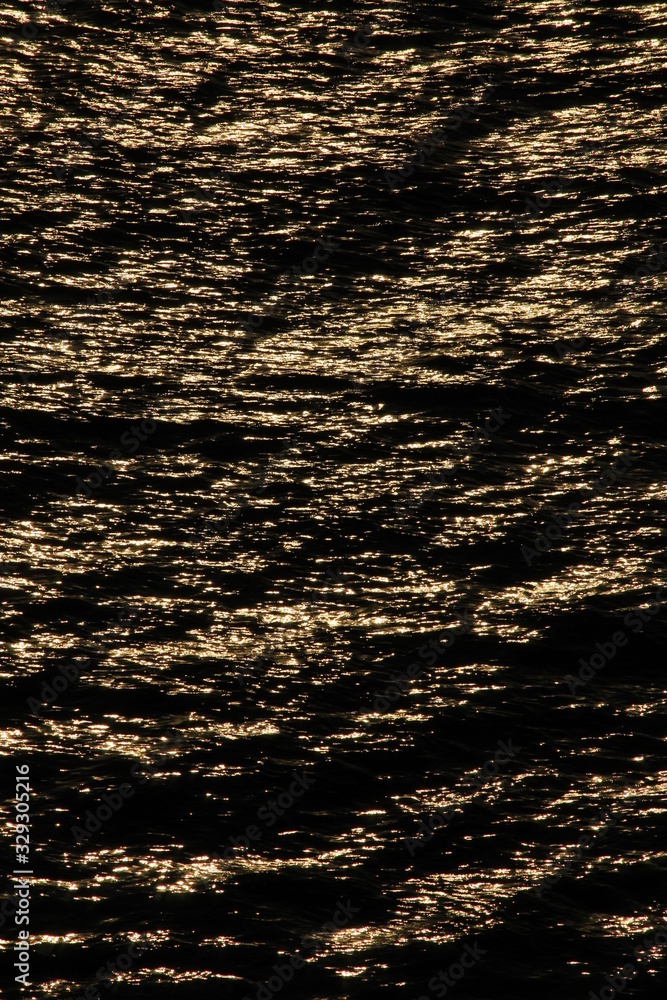 Obraz premium Brown sea waves texture background