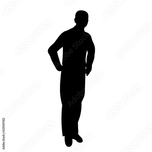  black silhouette man businessman, guy