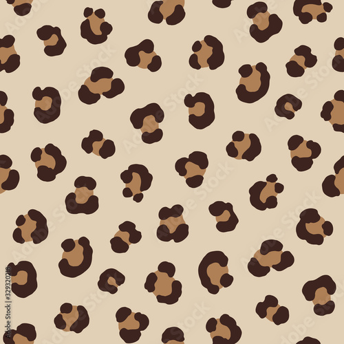 ヒョウ柄　パターン