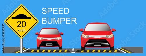 reduce speed bumpers safety device pedestrian public zone prevent crash car vehicle protection protector road street cross walk private way area school sign floor equipment