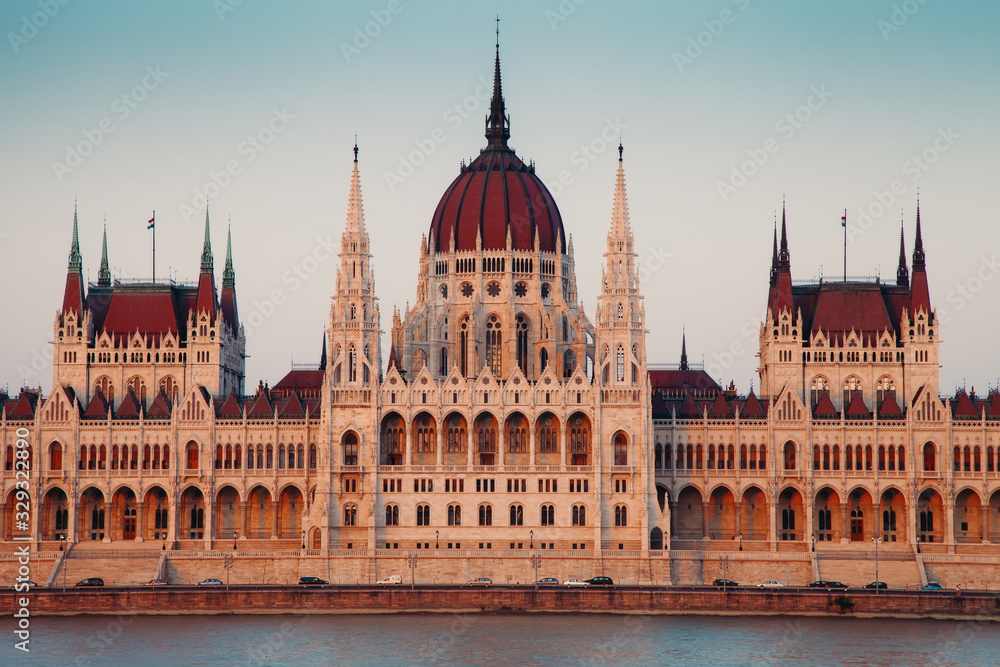 Parliament building in Budapest