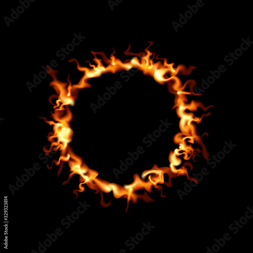 Ring of fire design.