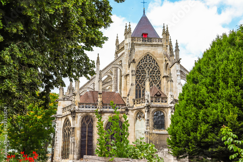 Eglise Saint Etienne, ancient Catholic church, Beauvais, France