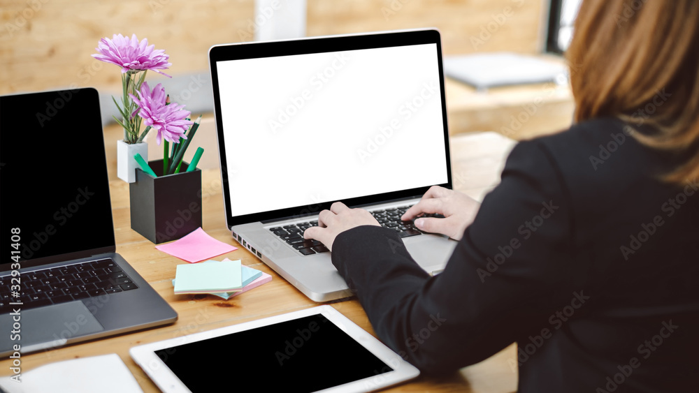 businessman working on laptop in office businessman working on laptop in office
