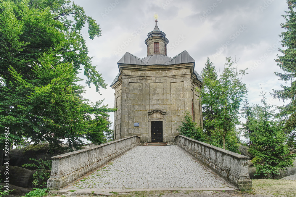 Chapel of Our Lady of the Snow - Baroque chapel from the 18th century Chapel of Our Lady of the Snow - Baroque chapel from the 18th century